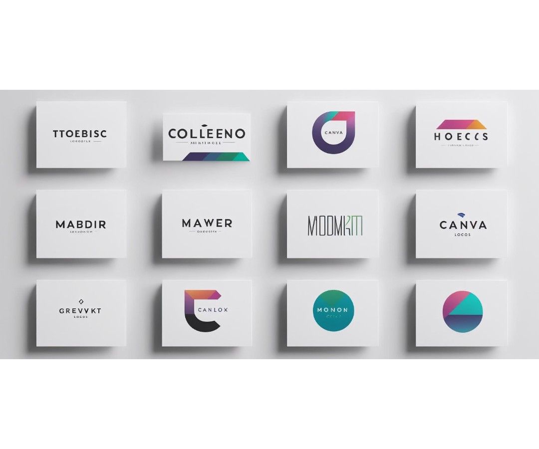 Sleek Fonts on Canva Logos