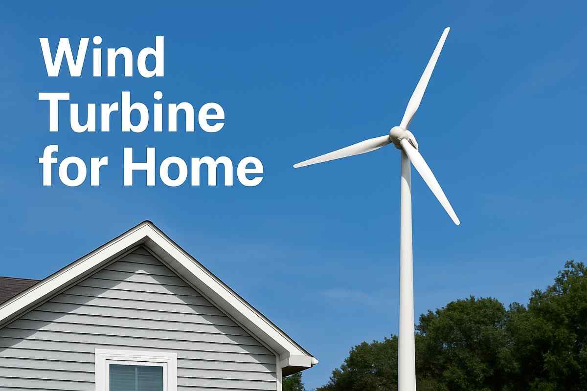 Wind Turbine for Home